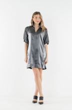 Load image into Gallery viewer, Poppy Dress in Black Tie
