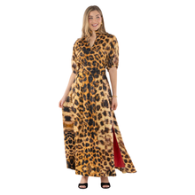 Load image into Gallery viewer, Poppy Top in Leopard
