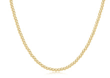 Load image into Gallery viewer, 17&quot; Choker Classic Gold 3mm Bead
