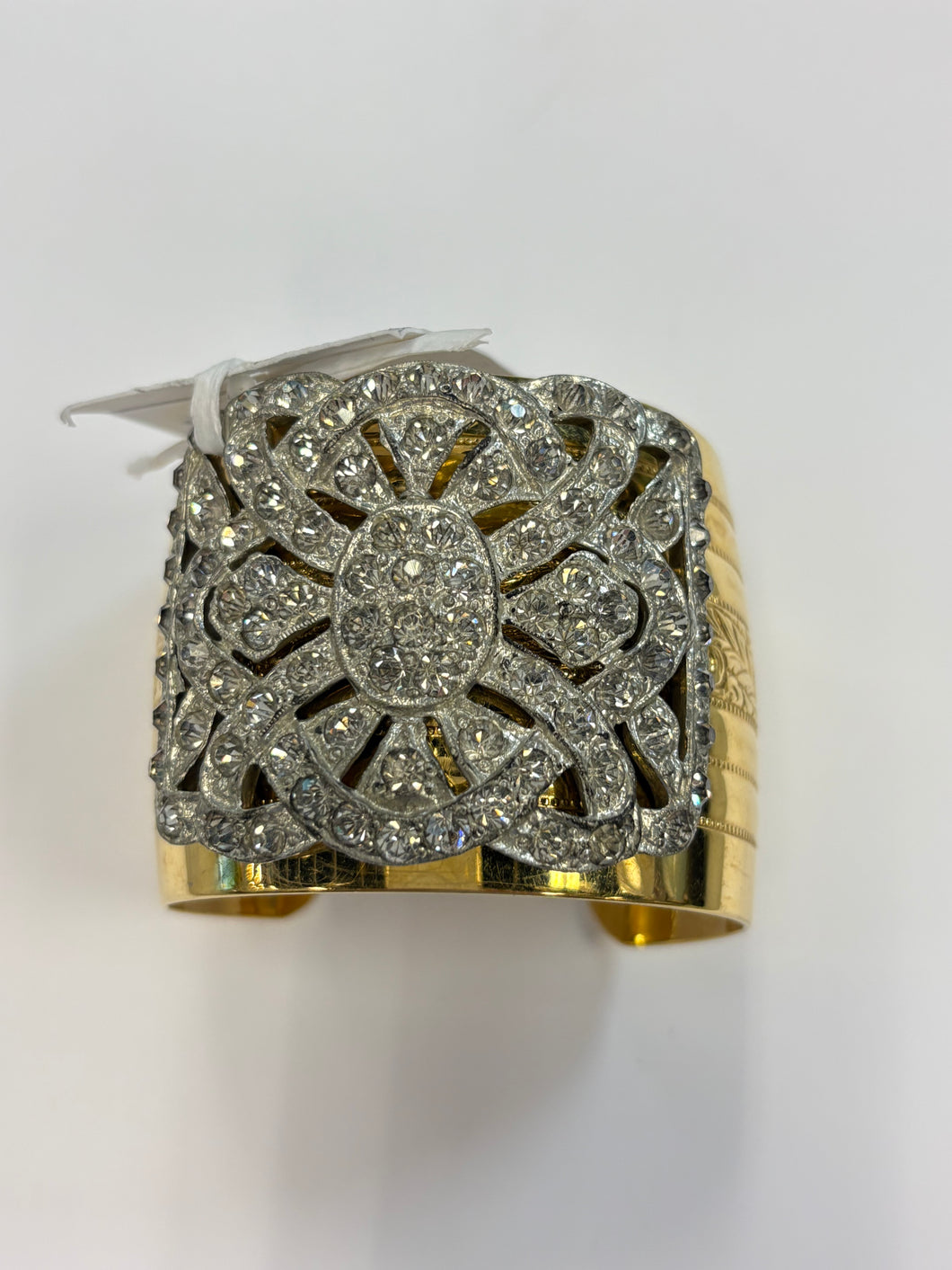 1930's Shoe Clip Oval Cuff