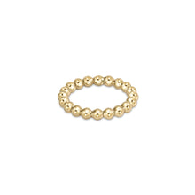 Load image into Gallery viewer, Classic Gold 3mm Bead Ring
