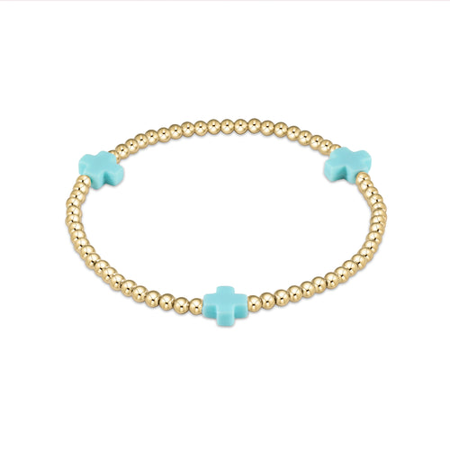 egirl Signature Cross Bracelet Gold - more colors available – Angela ...