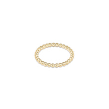 Load image into Gallery viewer, Classic Gold 2mm Bead Ring
