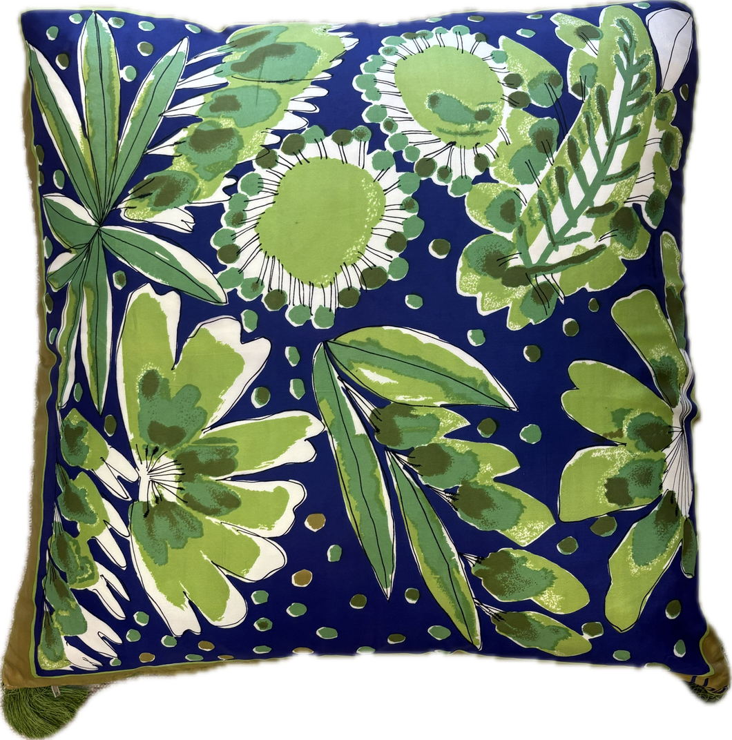 Vintage Scarf Pillow