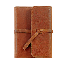 Load image into Gallery viewer, 7" Leather Wrapped Refillable Journal
