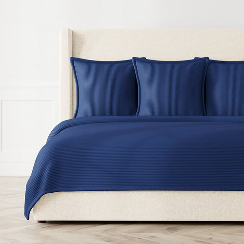 Coverlet Linea Navy Queen - Queen