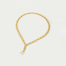 Load image into Gallery viewer, Florence Collar Gold Baroque Pearl
