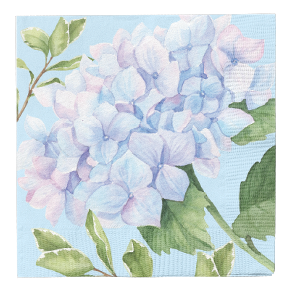 Cocktail Napkin Hydrangeas/20 pkg