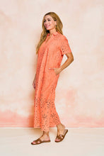 Load image into Gallery viewer, Reese Dress in Melcon Glow Eyelet
