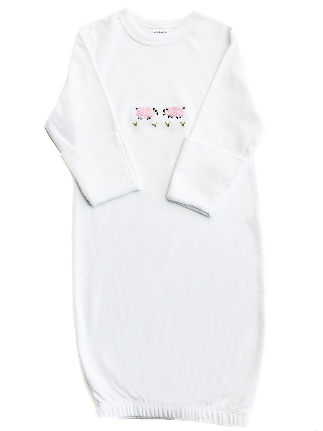 Baby Gown - Pink Sheep