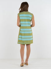 Load image into Gallery viewer, Emily Shift Dress in Fringe Stripe
