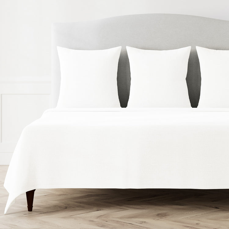 Savannah Coverlet Set - Bone