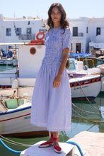 Load image into Gallery viewer, Smocked Drop Waist Maxi- Sconset Blue
