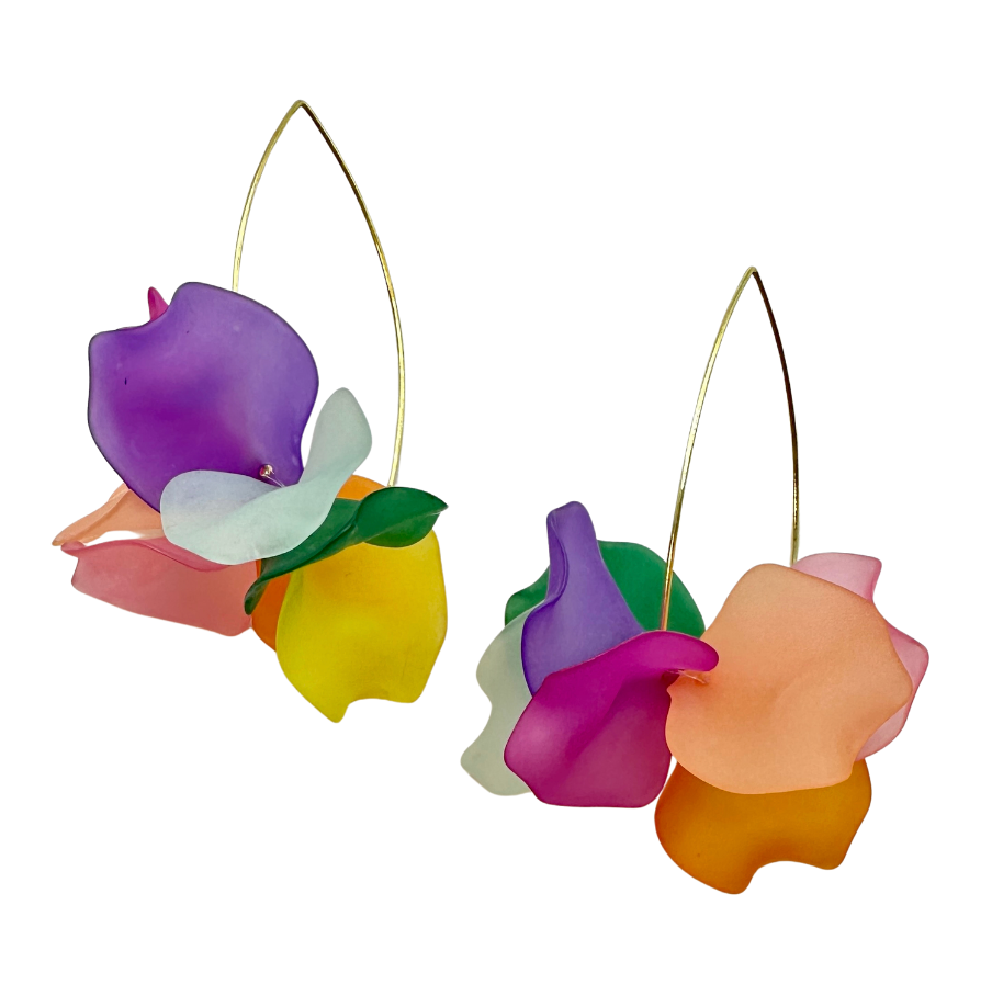 Air Bloom Drop Earrings - more colors – Angela Woods Interiors