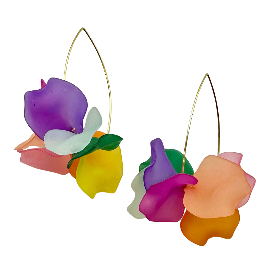 Air Bloom Drop Earrings - more colors