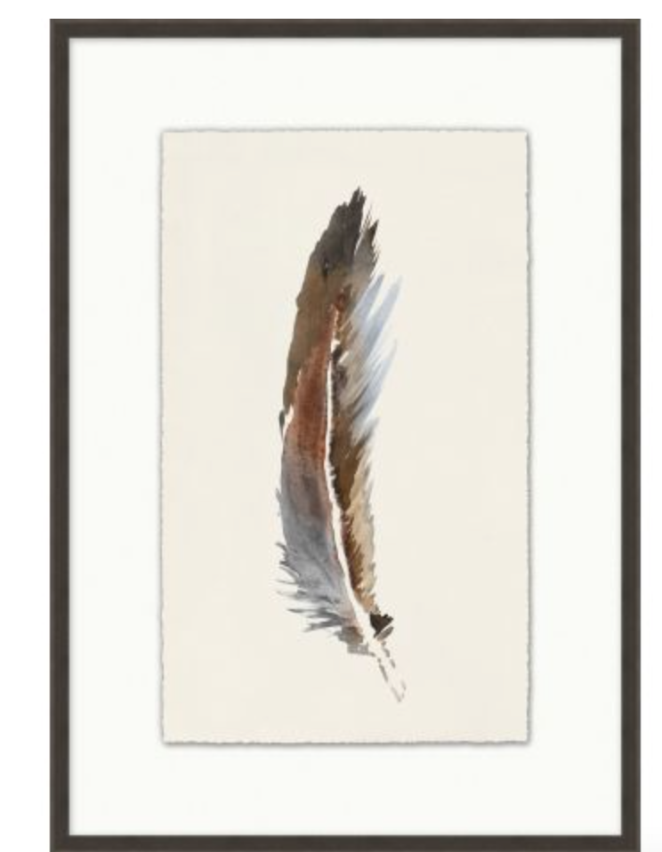 Watercolor Feather 2