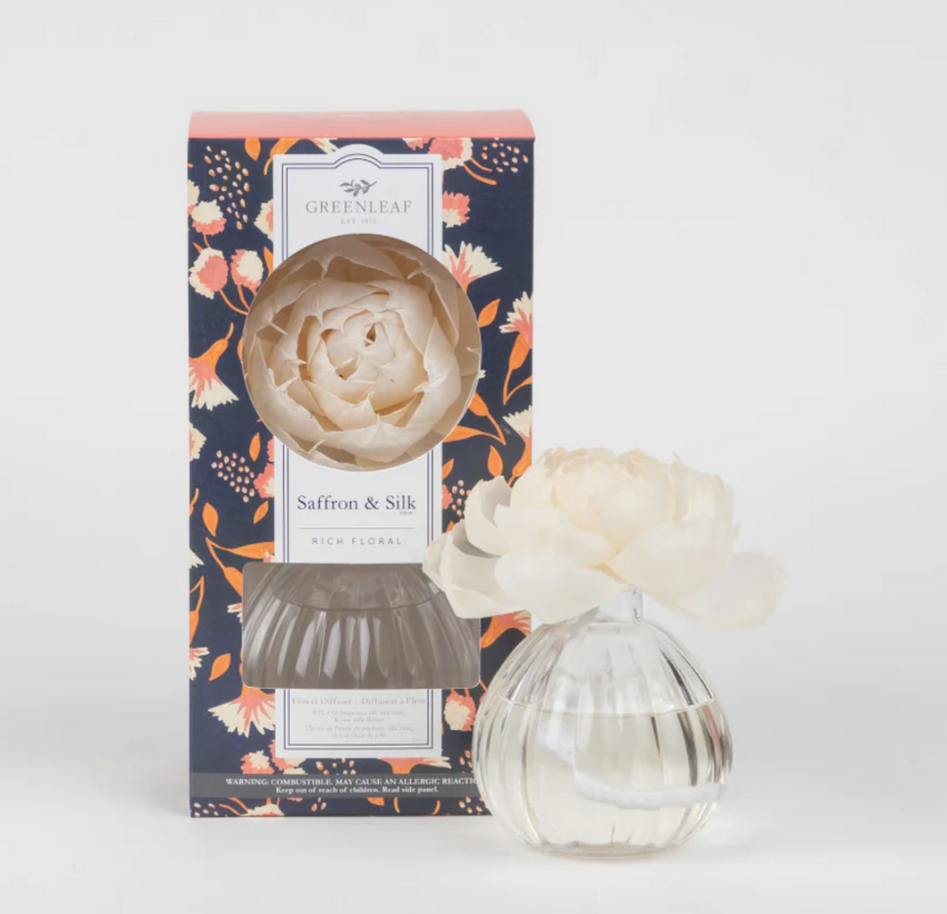 Flower Diffuser Saffron & Silk