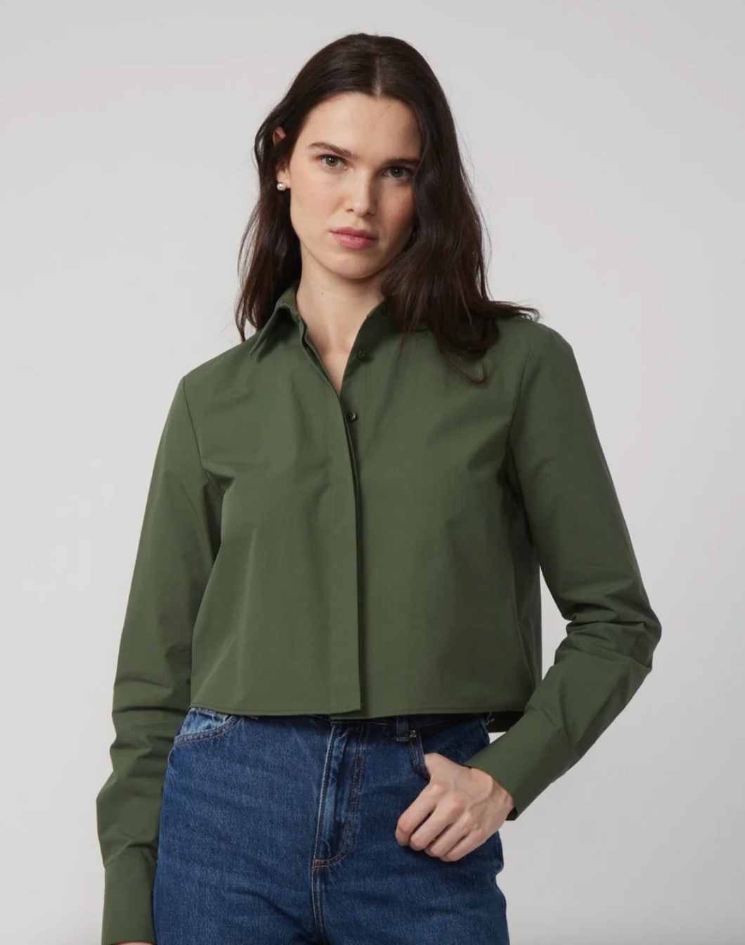 Madilyn Top - Olive Green