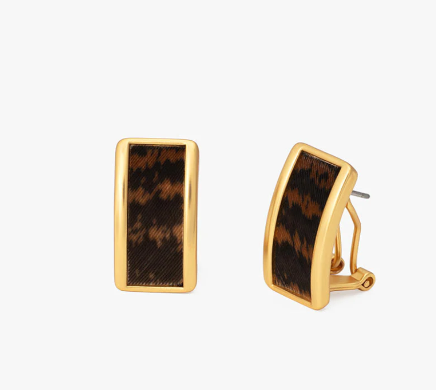 Sienna Rectangle Stud Earring