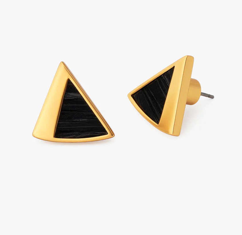 Luca Triangle Stud Earring