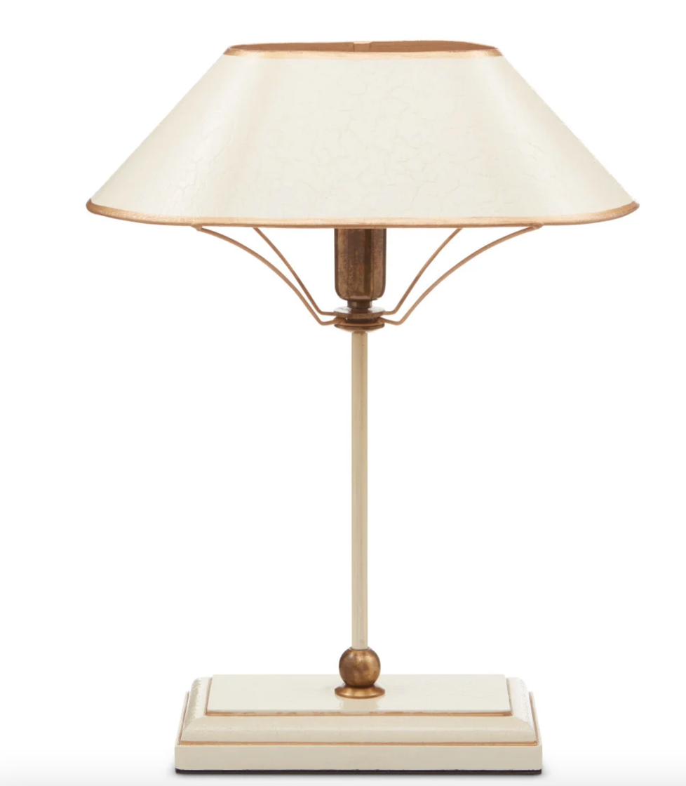 Daphne White Table Lamp