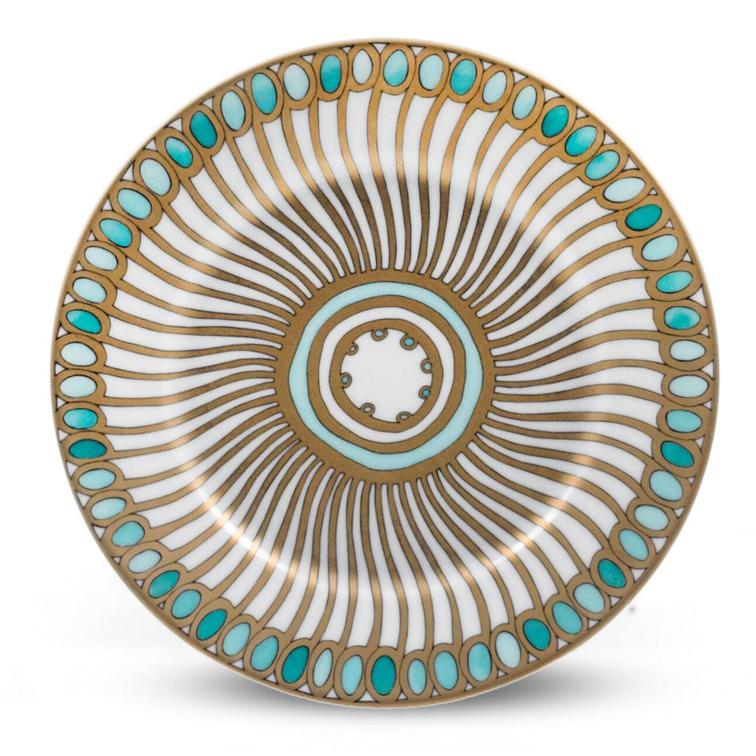 Syracuse Turquoise Bread and Butter Plate