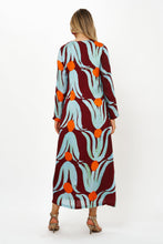 Load image into Gallery viewer, Long Sleeve Shift Maxi - Tulip
