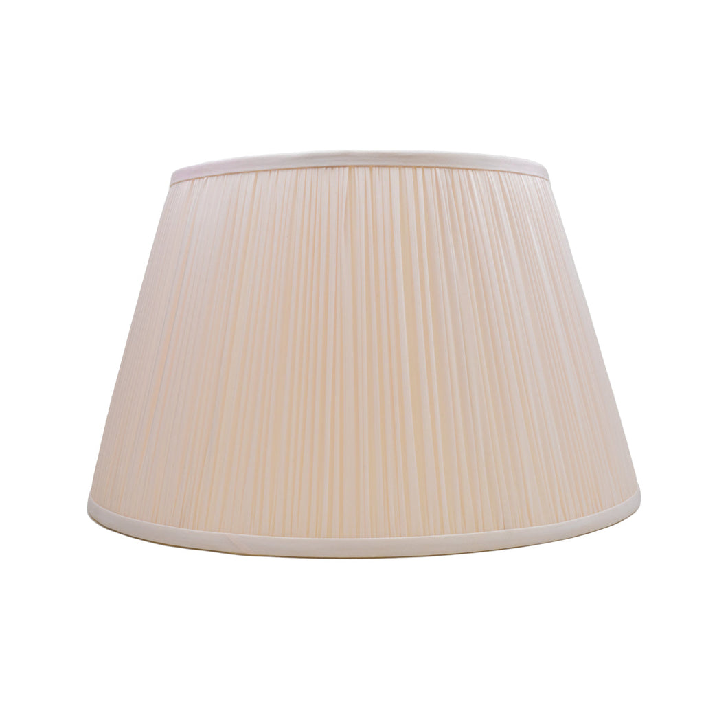 Empire Shirred Silk Chiffon Shade - Blush