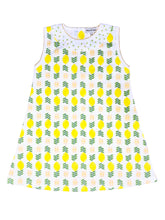 Load image into Gallery viewer, Lemonade Stand Pima Print A Line Dress
