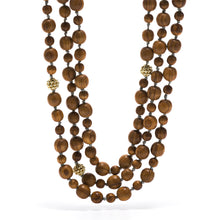 Load image into Gallery viewer, Earth Goddess Beads Necklace in Teak
