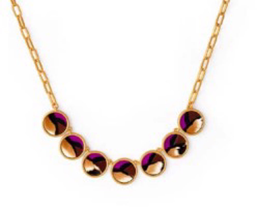 Ella Multi-Bezel Necklace