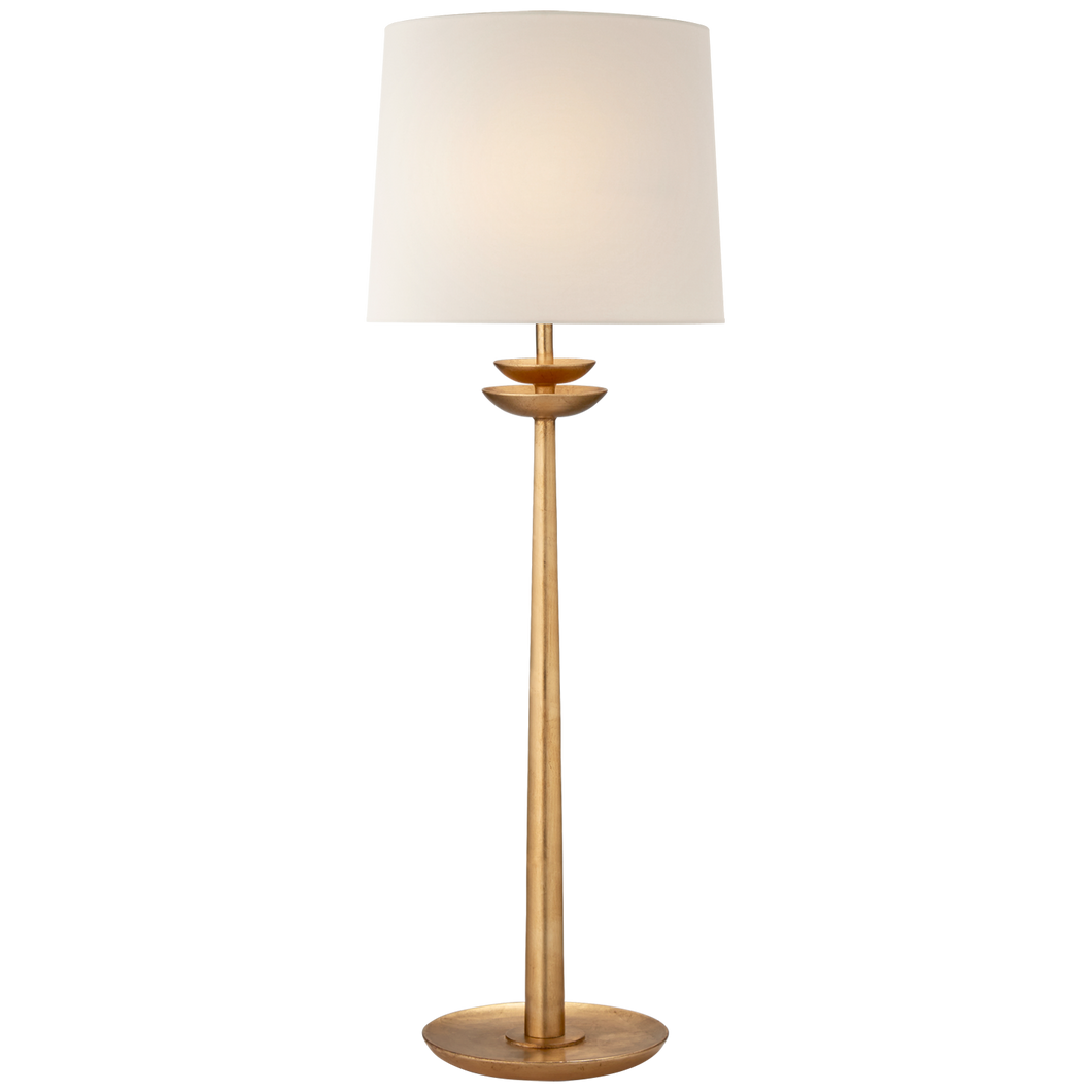 Beaumont Medium Buffet Lamp - Gold Leaf