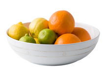 Load image into Gallery viewer, Berry &amp; Thread Melamine 12&quot; Bowl - Whitewash
