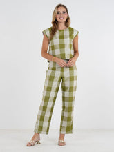 Load image into Gallery viewer, Slim Pant- Gingham
