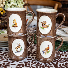 Load image into Gallery viewer, Forest Walk Animal Mug Assorted Set/4
