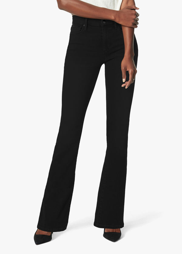 The Provocateur Petite Bootcut Jean in Black