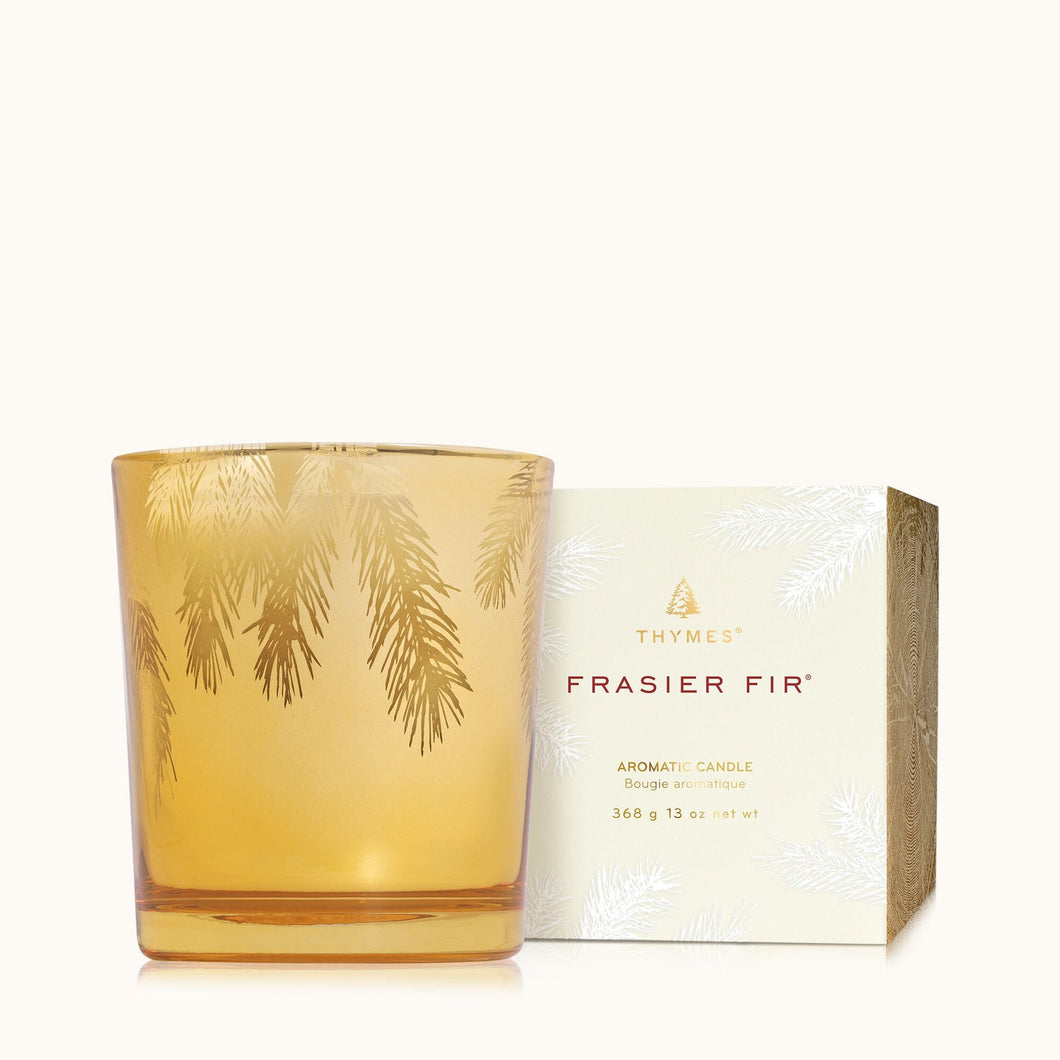 Frasier Fir Gilded 13 oz Poured Candle - 13.oz