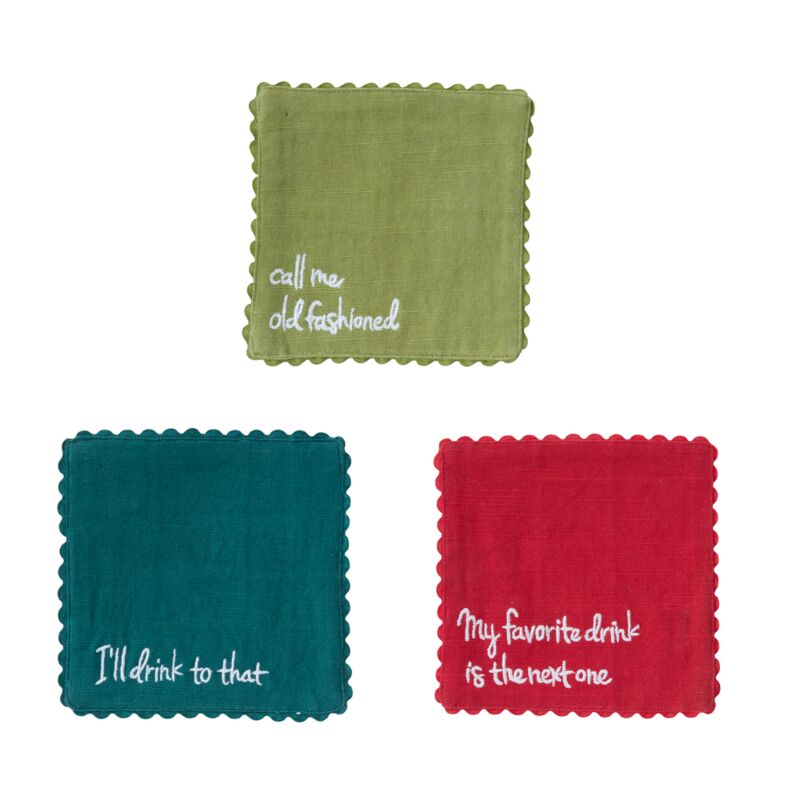 Holiday Spirit Cocktail Napkin