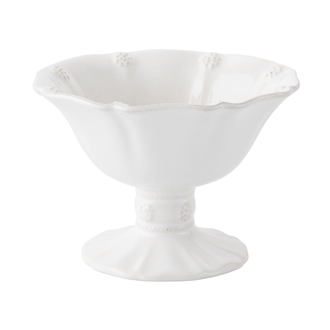 Berry & Thread Whitewash Footed Compote 5.5