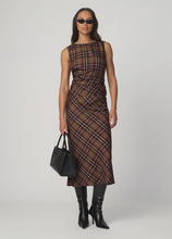 Load image into Gallery viewer, The Meg Top in Camel Plaid
