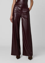 Load image into Gallery viewer, The Vegan Leather Mia Trouser - Cabernet
