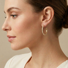 Load image into Gallery viewer, One Hot Havana Night Hoop Earrings
