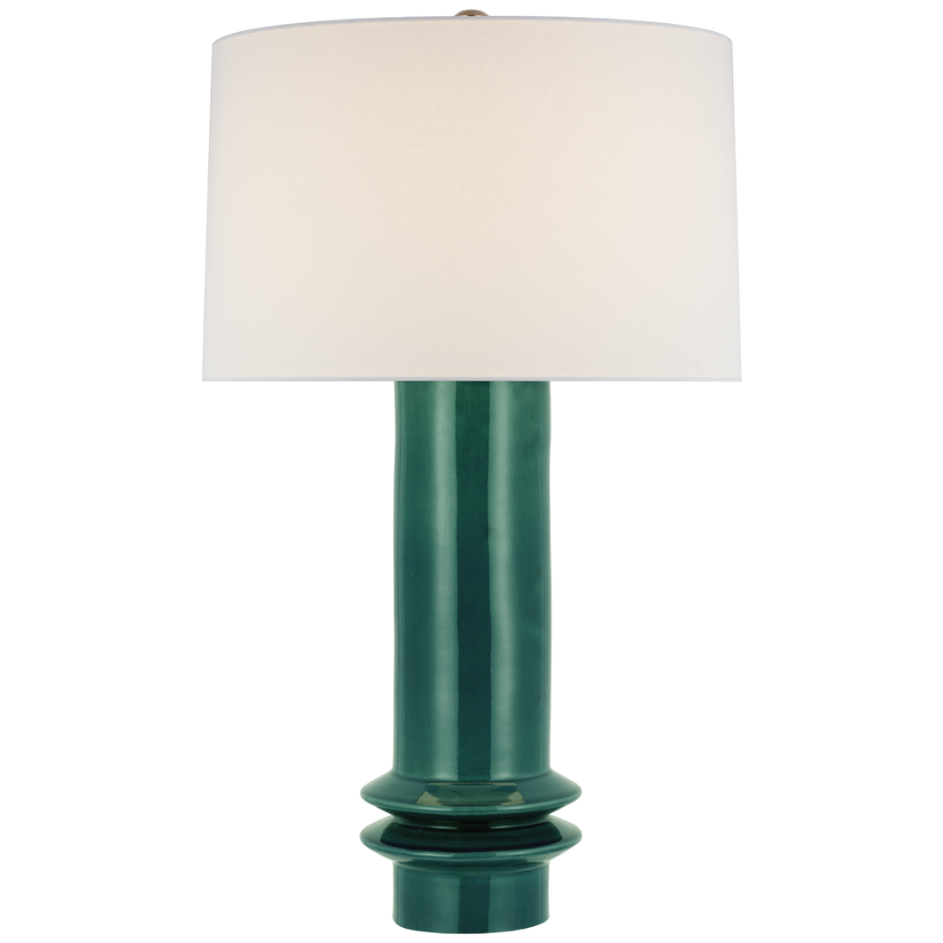 Montaigne Table Lamp in Emerald