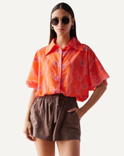 Load image into Gallery viewer, Tola Blouse - Vani Papaya

