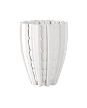 Load image into Gallery viewer, Fluted Vase - 2 sizes
