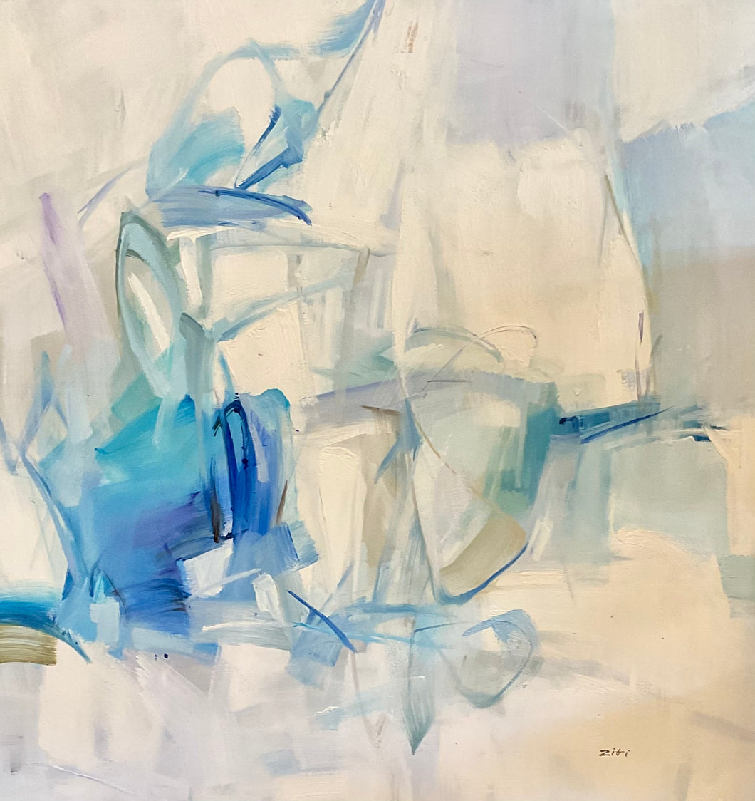 Shades of Blue - 37.25 x 37.25