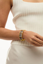 Load image into Gallery viewer, Alyssa Hinge Cuff Bracelet
