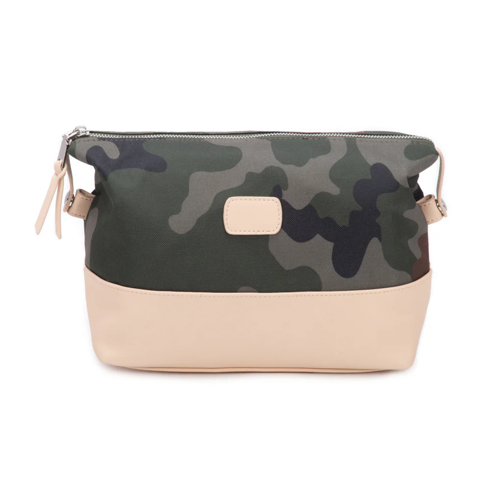 The Dakota Toiletry Bag - Olive Camo