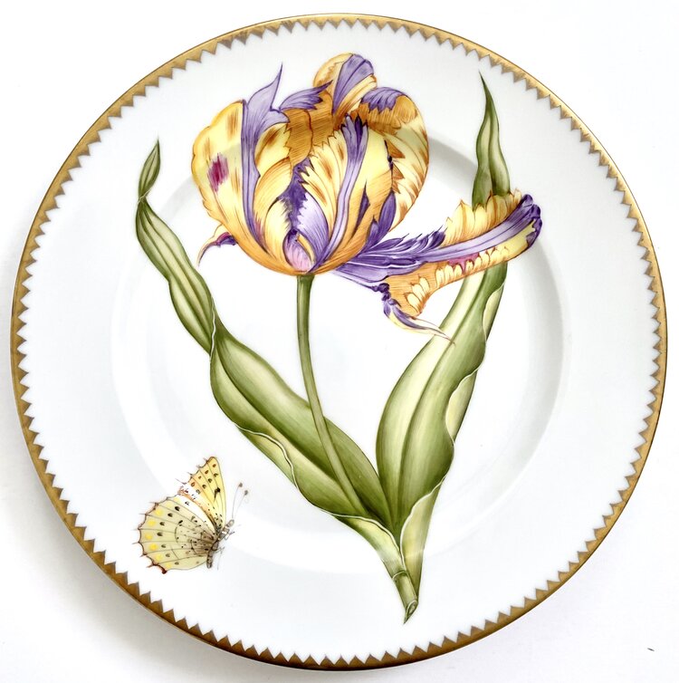 Old Master Tulips Salad Plate