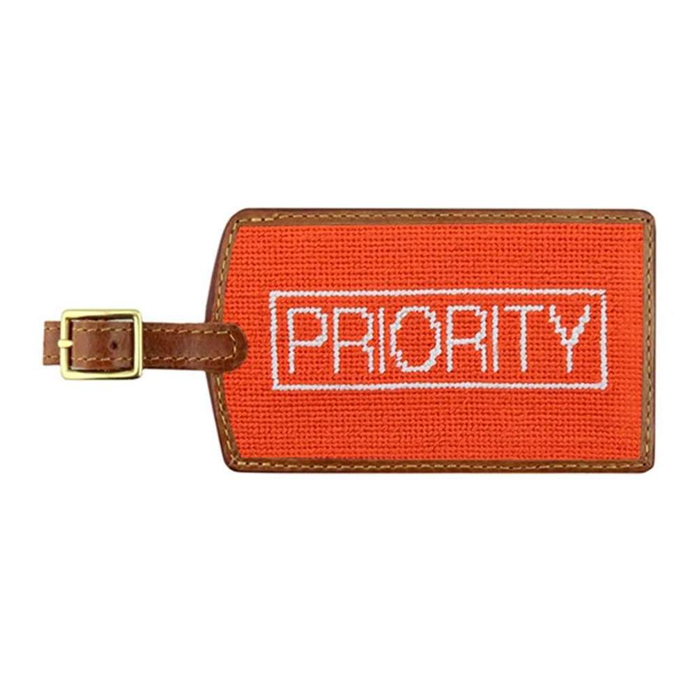 Priority Needle Point Luggage Tag
